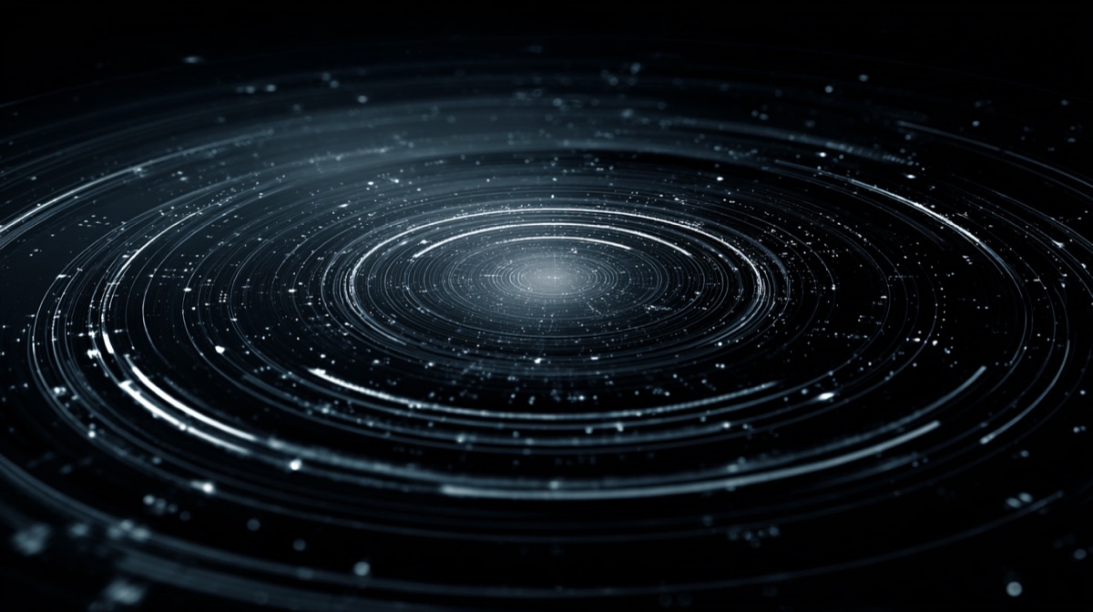 Visualizzazione diagnostica su fondo scuro